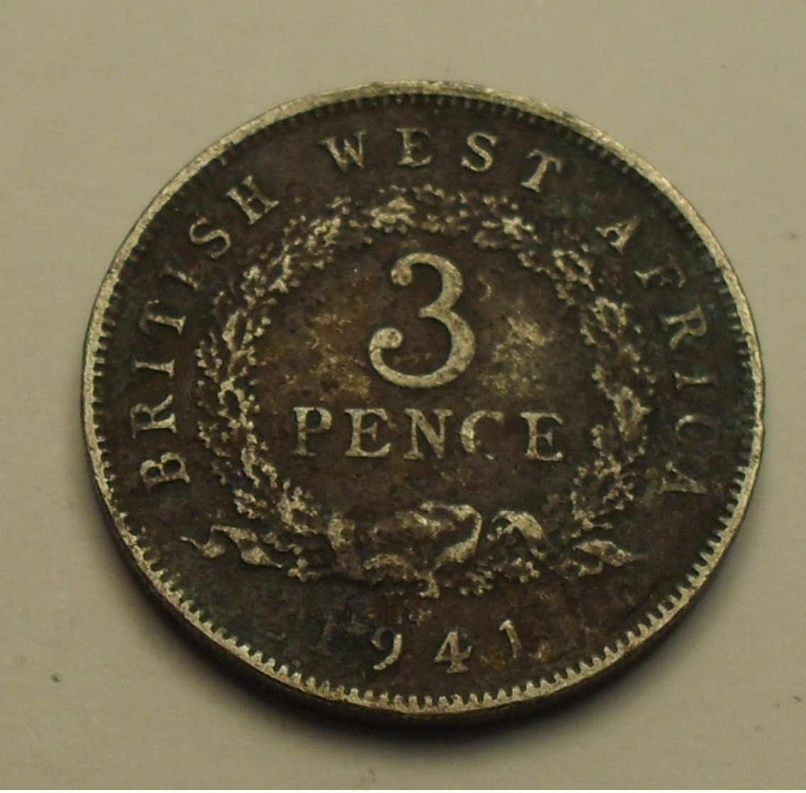 1941 - Afrique Ouest Anglaise - British West Africa - 3 PENCE, H, GEORGE VI - KM 21 - Autres – Afrique