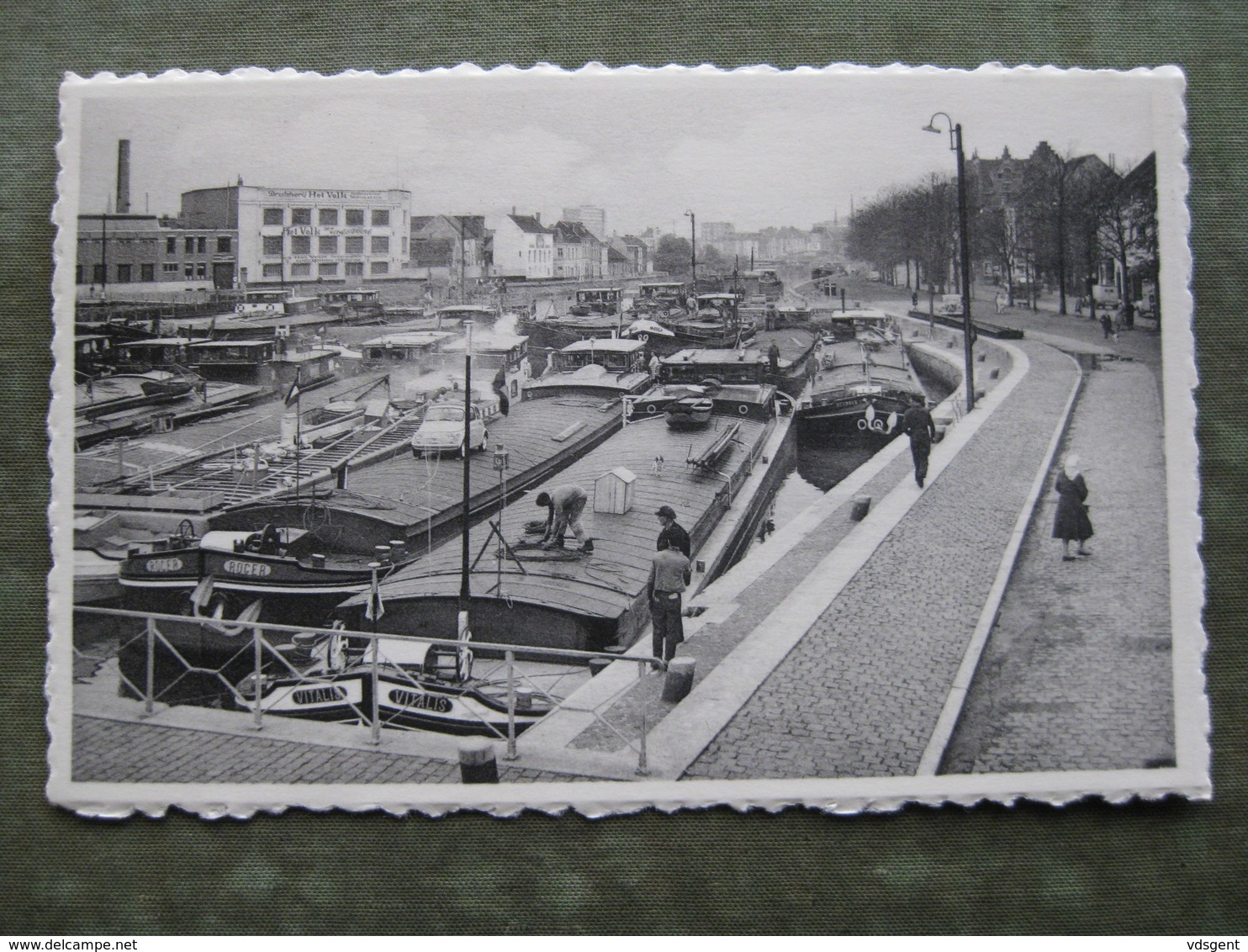 GENT - SCHELDE SAS EN VLAAMSE KAAI ( 2 Scans ) - Gent