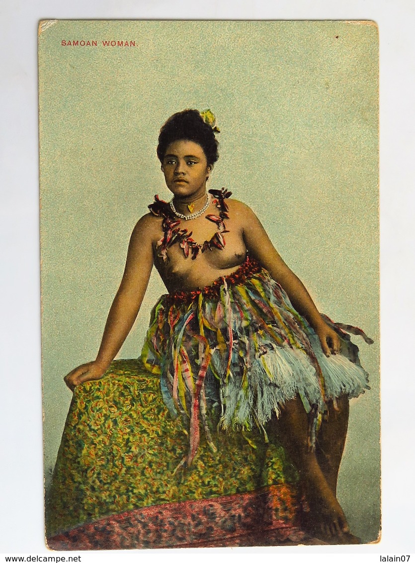 C.P.A. : SAMOA : Samoan Woman, Seins Nus, Nude, Superbe - Samoa