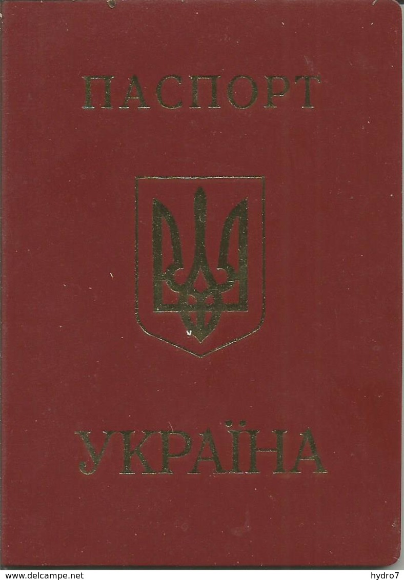 Ukraine 2005 Foreign Passport Passeport Reisepass Perfect Conditions - Historical Documents