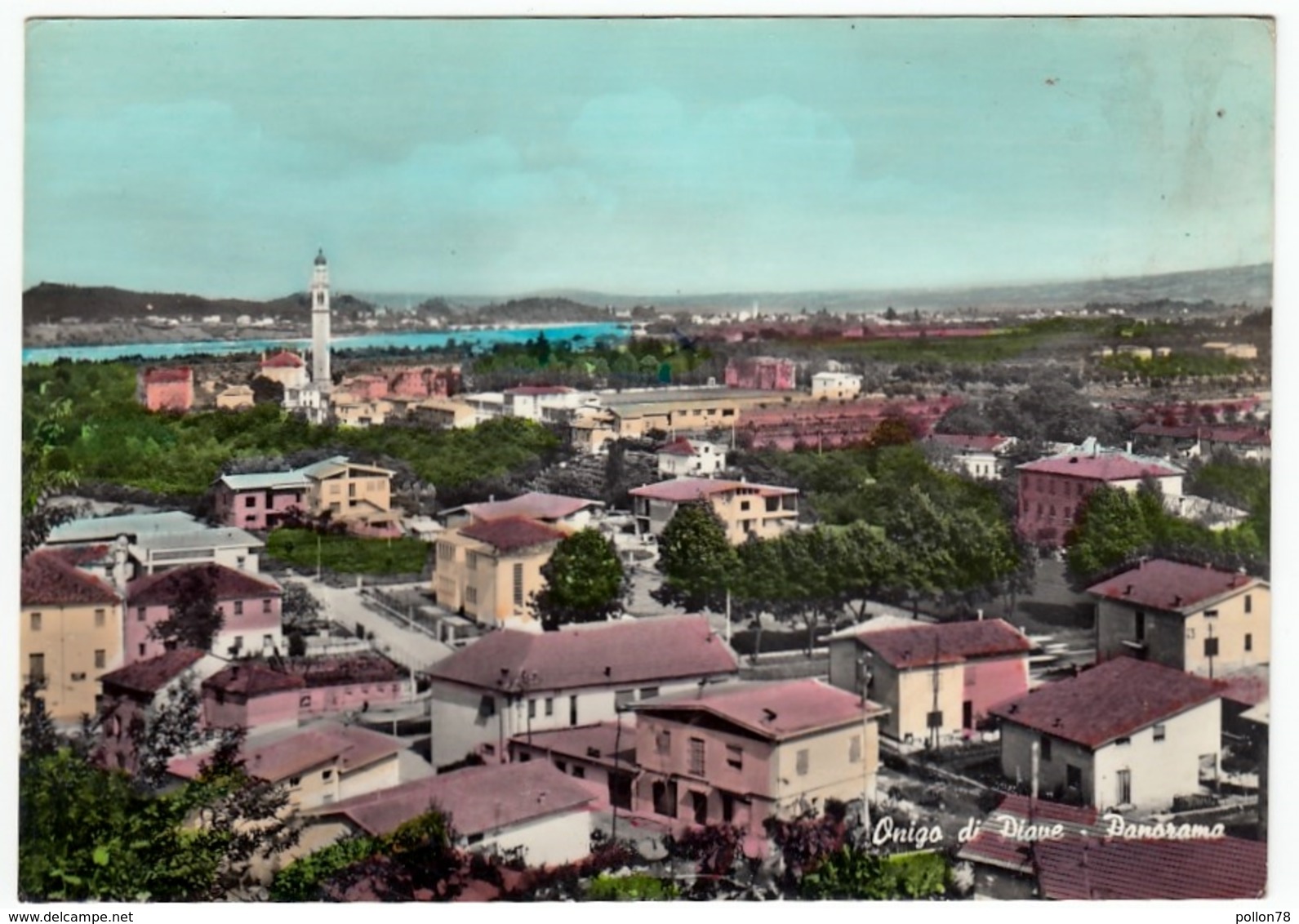 ONIGO DI PIAVE - PANORAMA - PEDEROBBA - TREVISO - 1965 - Vedi Retro - Treviso