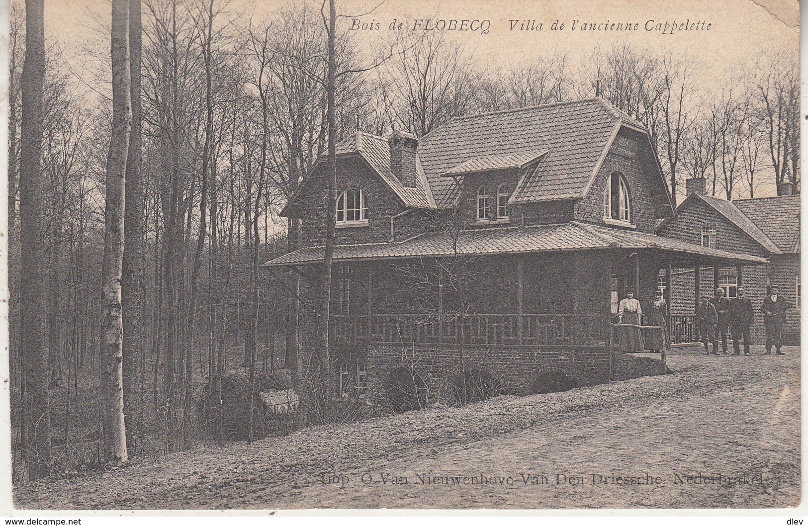 Bois De Flobecq - Villa De L' Ancienne Cappelette - Animé - Imp. Van Nieuwenhoven-Van Den Driessche, Nederbrakel - Flobecq - Vloesberg