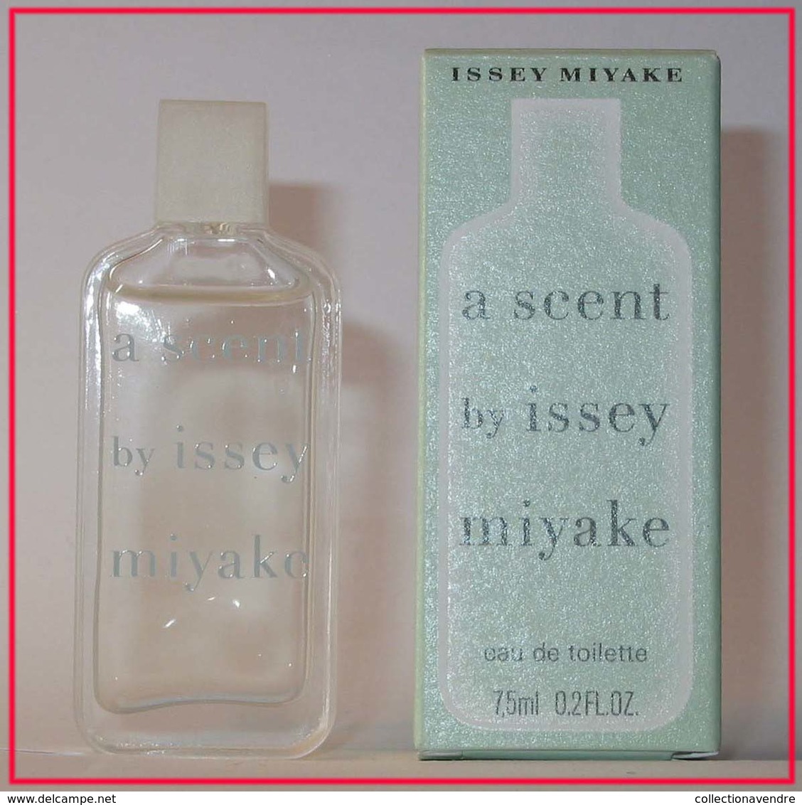 Issey MYAKE: A Scent : Miniature De Collection Eau De Toilette 7,5 Ml. Parfait état - Miniatures Femmes (avec Boite)