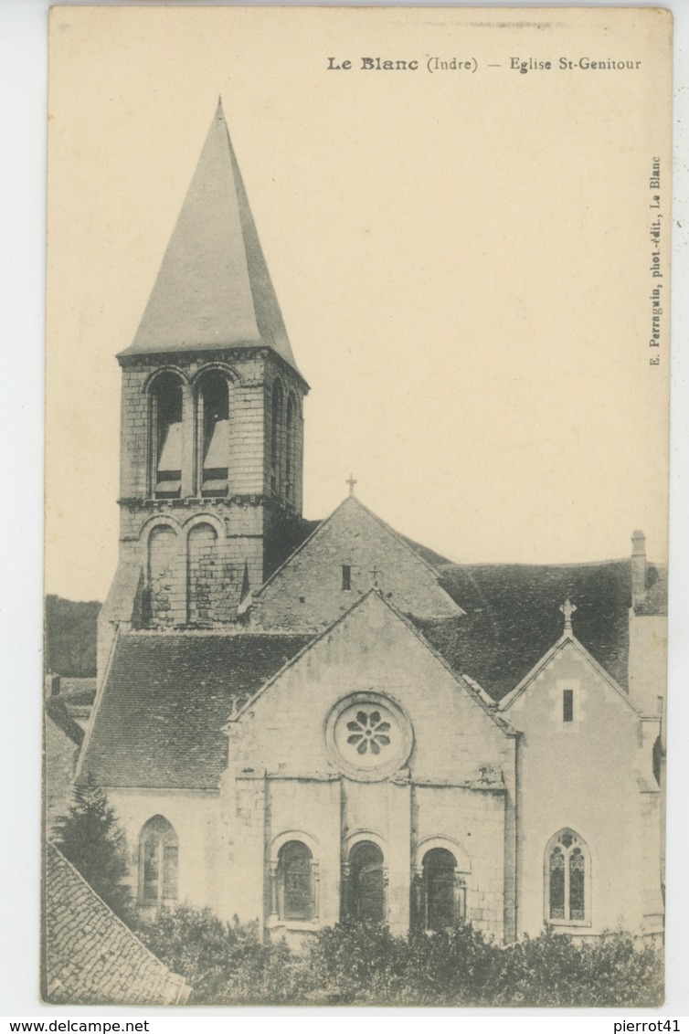 LE BLANC - Eglise Saint Genitour - Le Blanc