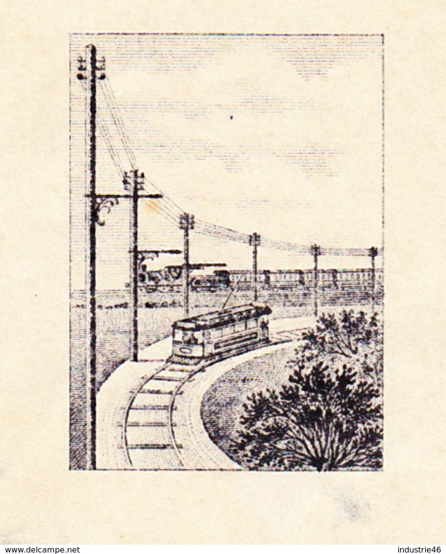 Freiburg I.B. 1908, Briefbogen Himmelsbach, Holzhandlung/-Imprägnier-Werke, Abb.Zug + Straßenbahn - Sonstige & Ohne Zuordnung