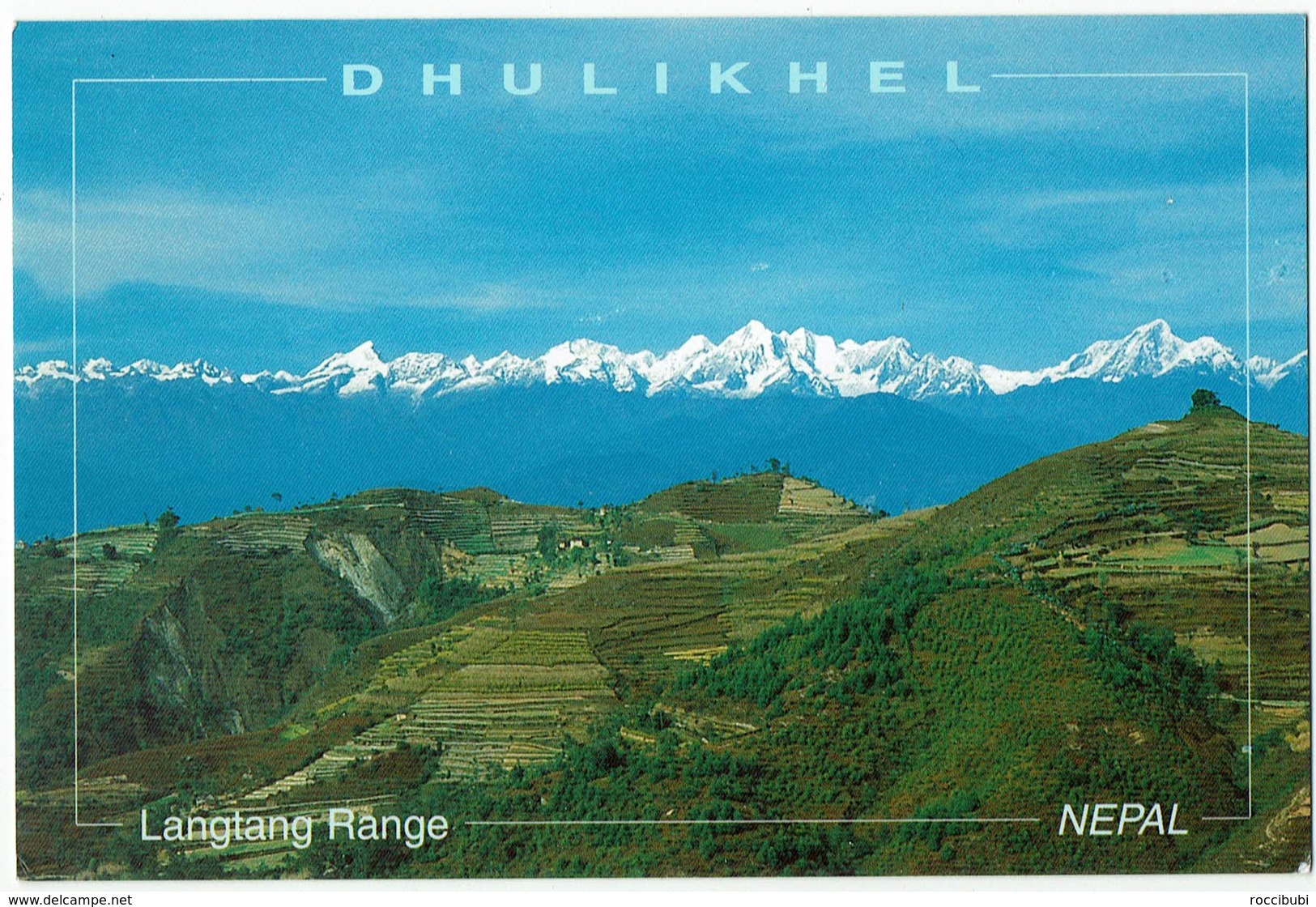 Nepal, Langtan Range From Dhulikhel, Kathmandu - Nepal