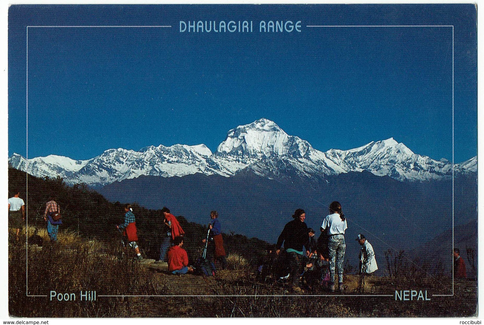 Nepal, Dhaulagiri Himalaya Range, View From Poon Hill - Nepal