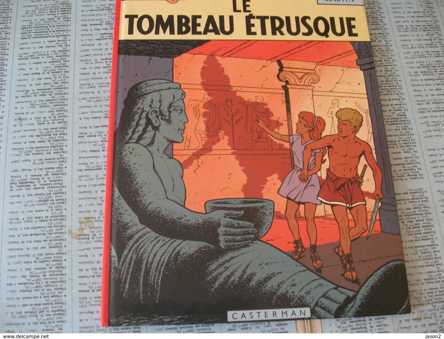 BD J MARTIN ALIX LE TOMBEAU ETRUSQUE 1969 - Alix