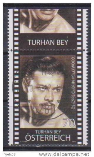 Österreich 2012:   "Turhan Bey" Gestempelt  (siehe Scan/Foto) - Gebraucht