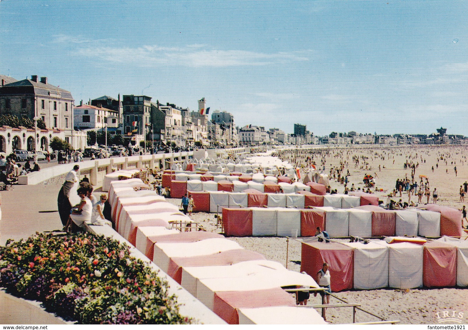 LES SABLES D'OLONNE LE REMBLAI ET LA PLAGE (dil424) - Sables D'Olonne