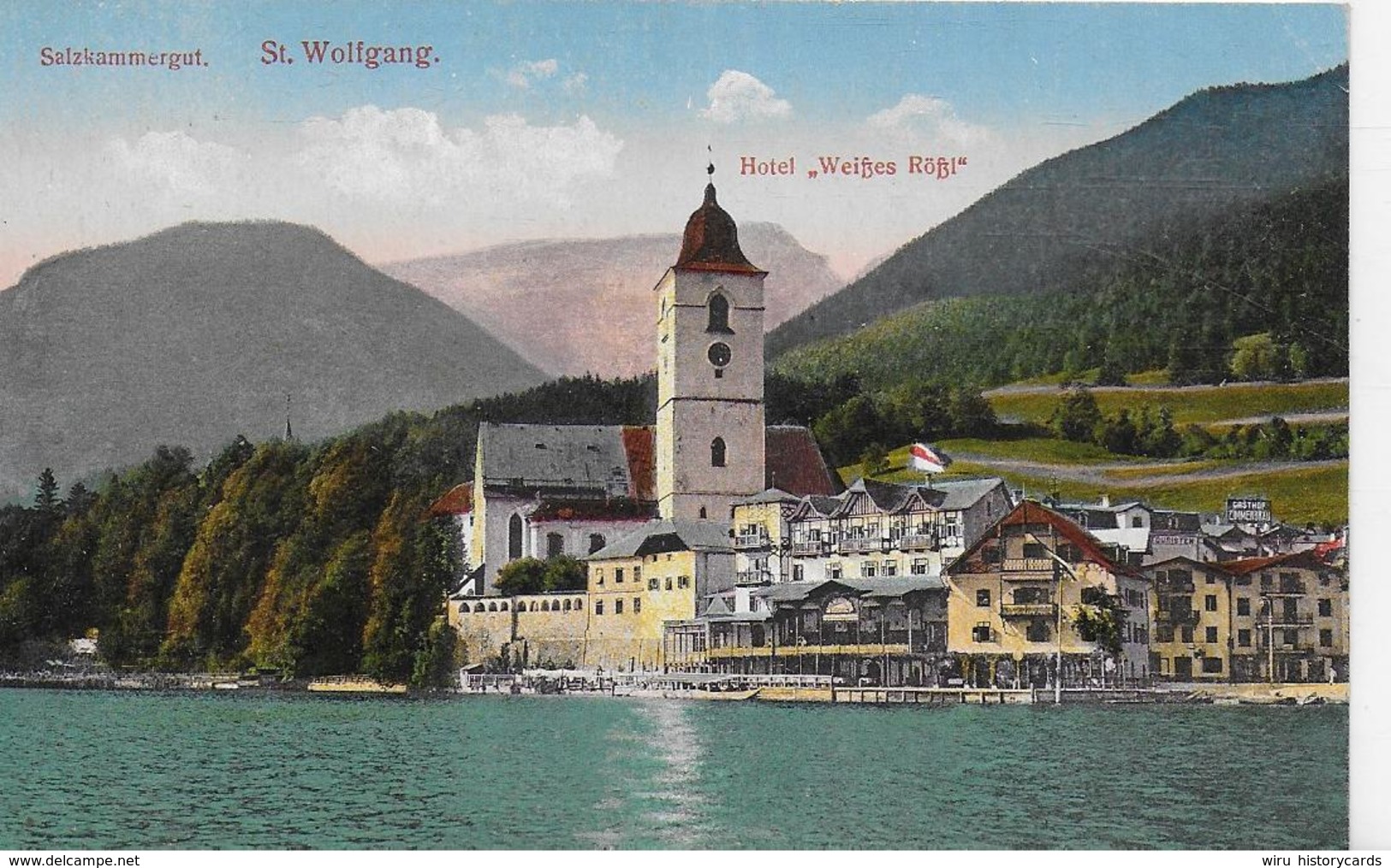 AK 0104  St. Wolfgang Am Wolfgangsee - Verlag Brandt Um 1915 - St. Wolfgang