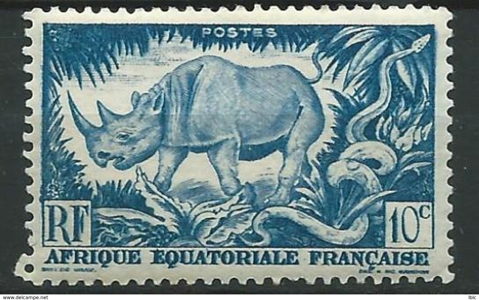 Afrique Equatoriale Française - Lot 27 timbres dont 2 semblables