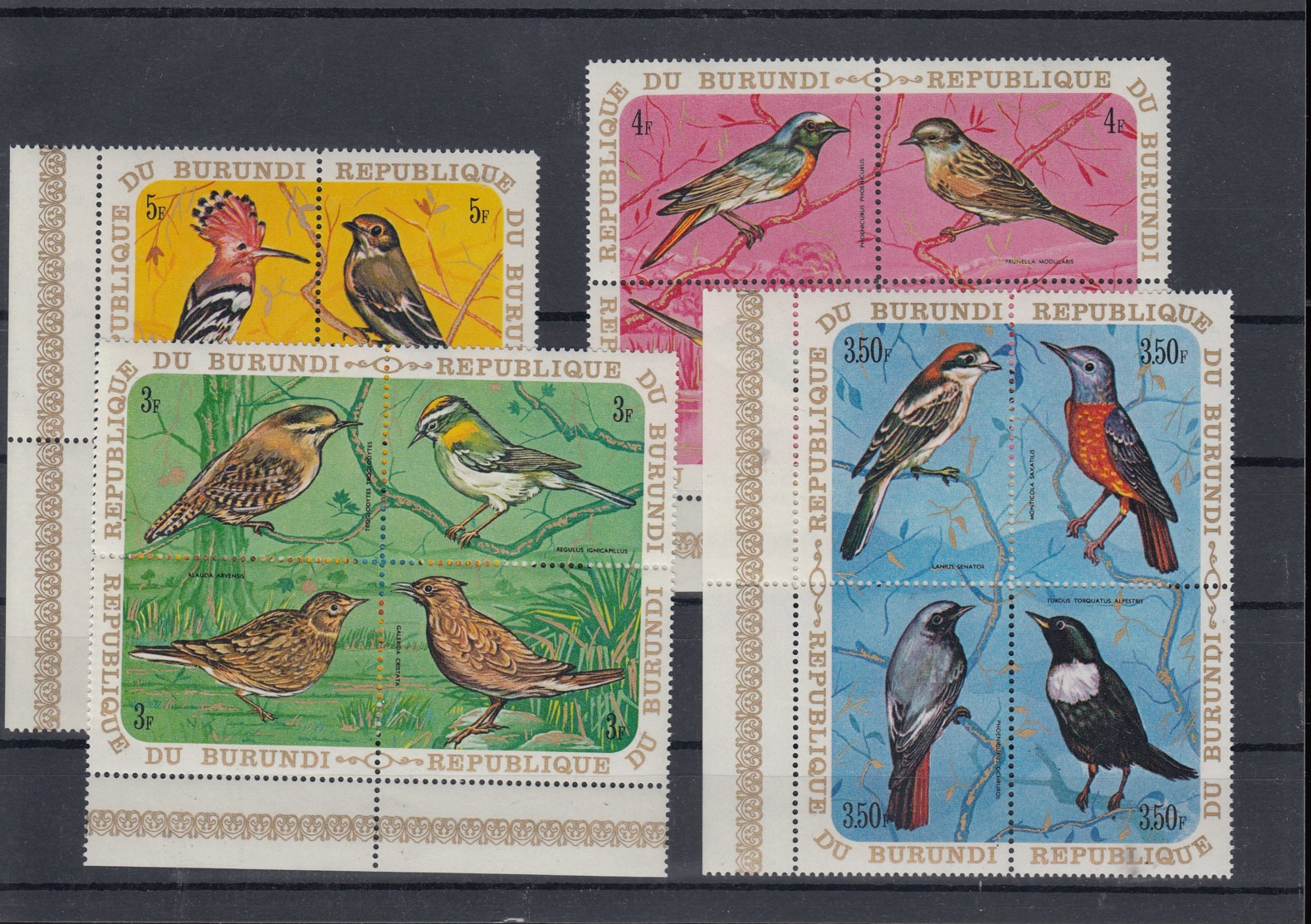 Burundi (BBK) Michel Cat.No. Mnh/** 690/701 Birds - Neufs