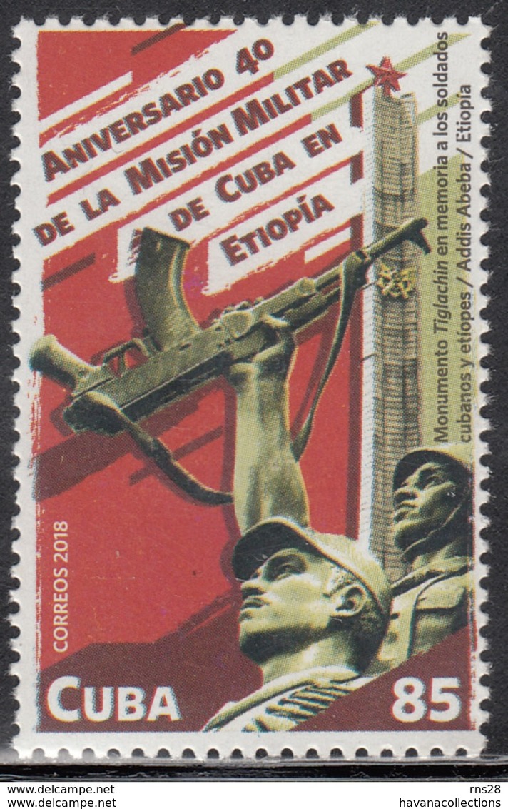 CUBA Mision Etiopia 2018 - Neufs