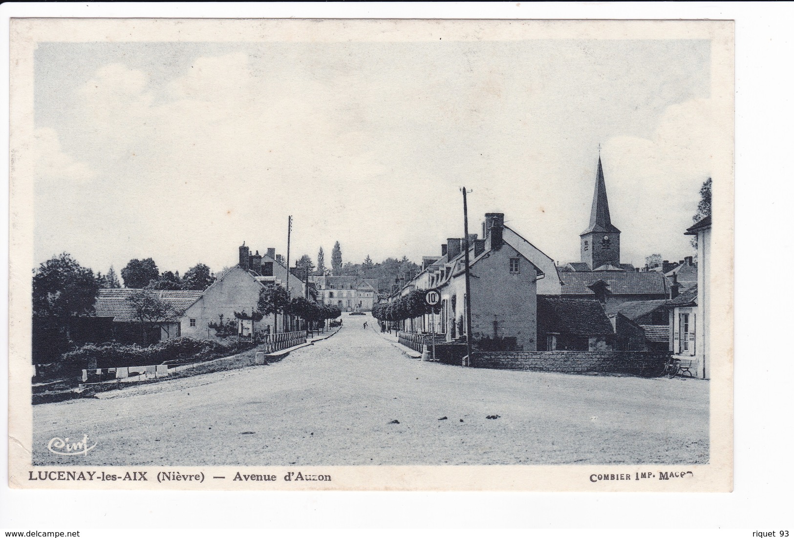 LUCENAY-les-AIX - Avenue D'Auzon - Sonstige & Ohne Zuordnung