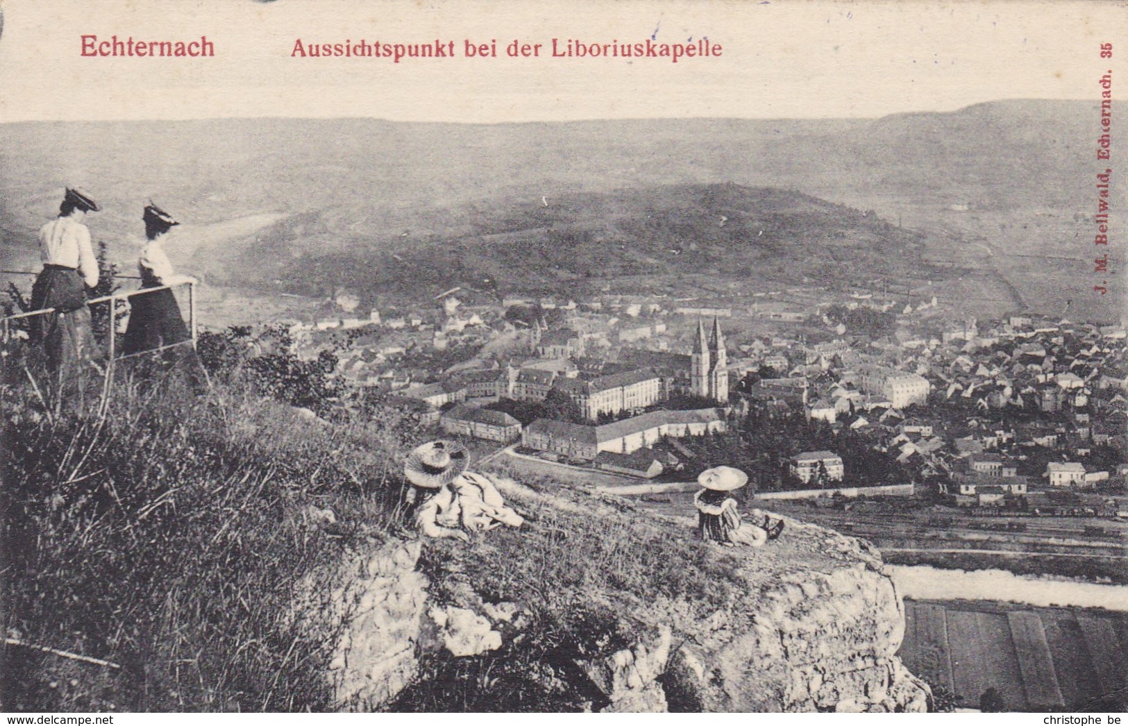 Echternach, Aussichtpunkt Bei Der Liboriuskapelle (pk53503) - Echternach