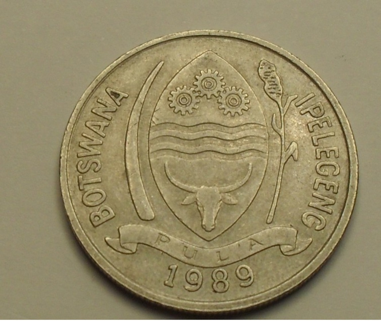 1989 - Botswana - 10 THEBE - KM 5 - Botswana