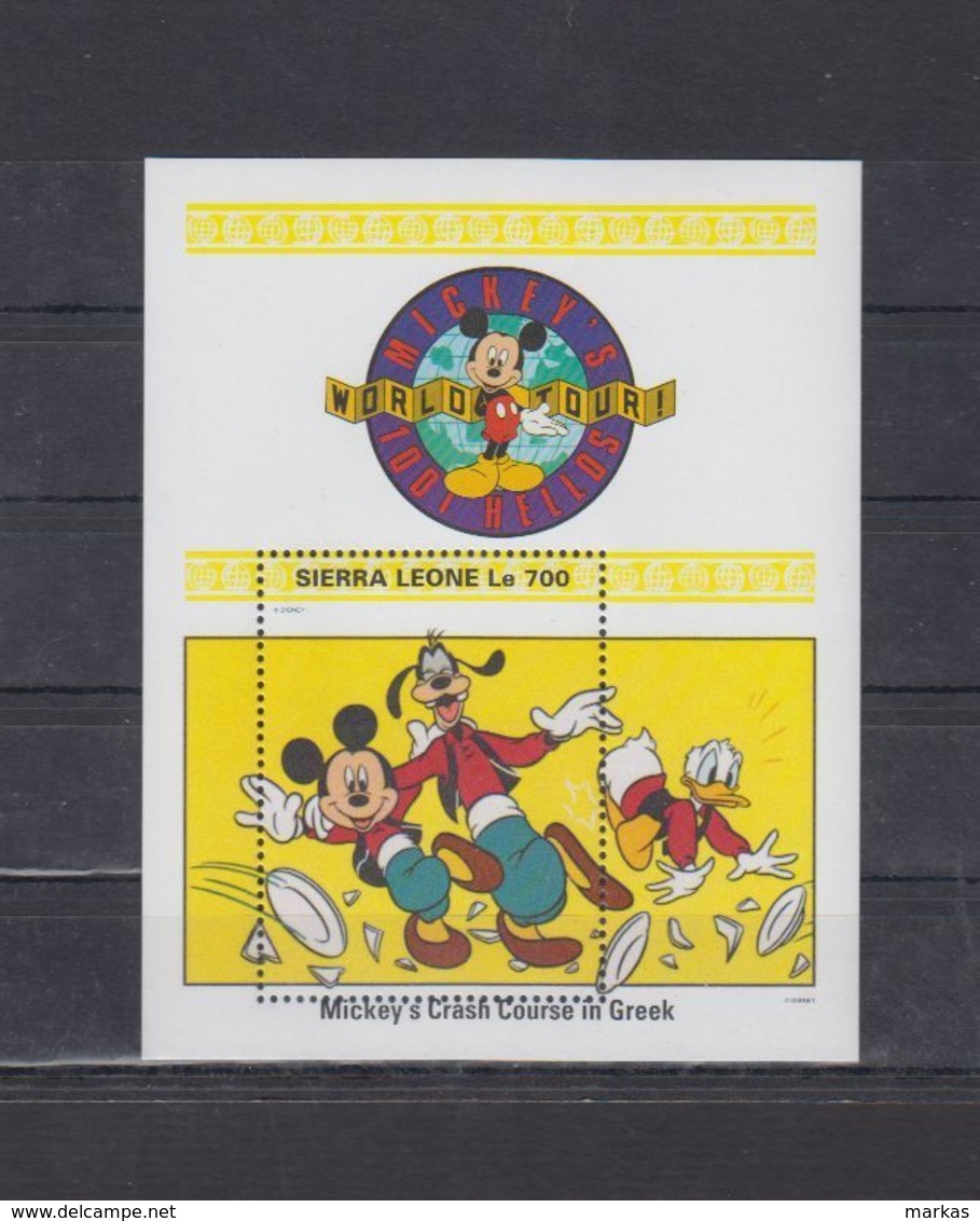 A191. Sierra Leone - MNH - Cartoons - Disney's - Cartoon Characters - Goofy - Disney