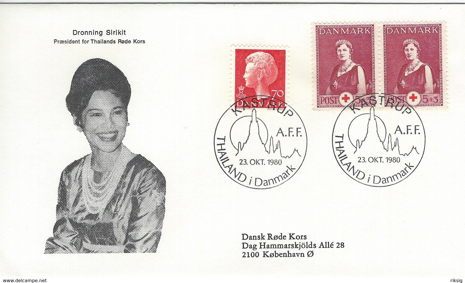 Red Cross  Denmark - Special Cover.  H-1440 - Red Cross