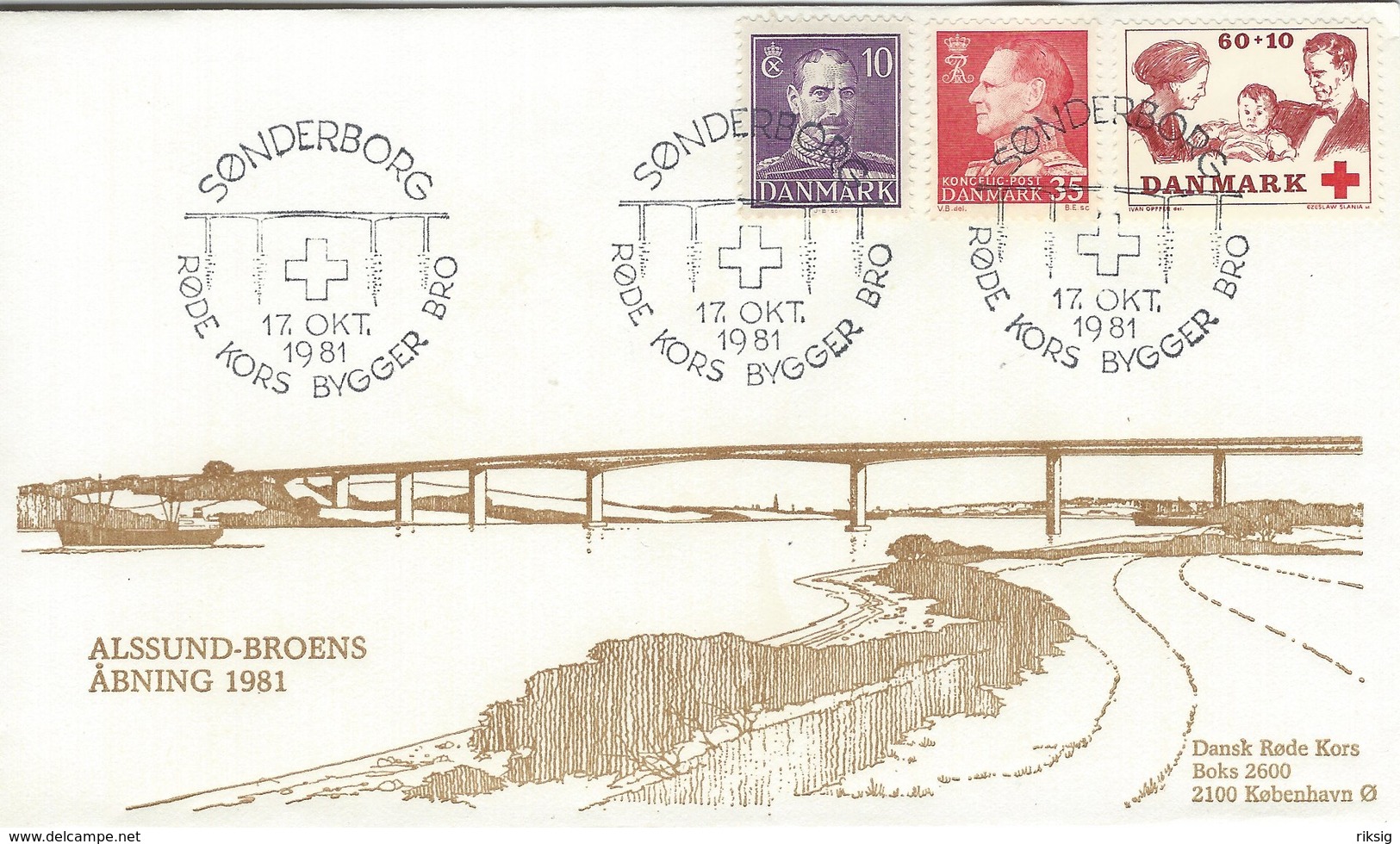 Red Cross  Denmark - Special Cover.  H-1448 - Red Cross