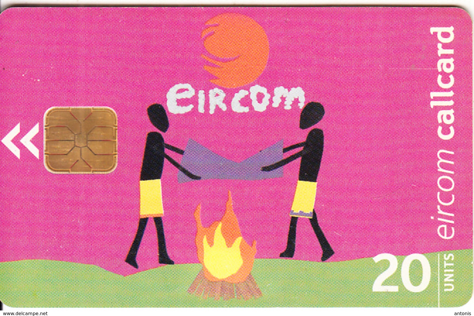 IRELAND - Eircom Callcard Competition '99/Overall Winner, Used - Ireland