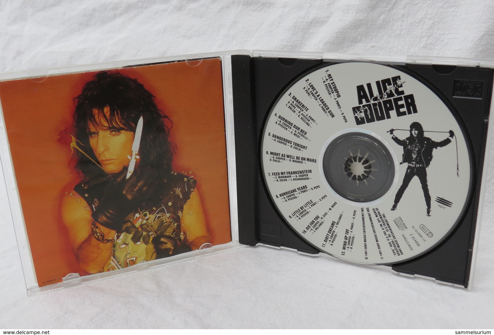 CD "Alice Cooper" Hey Stoopid - Hard Rock En Metal