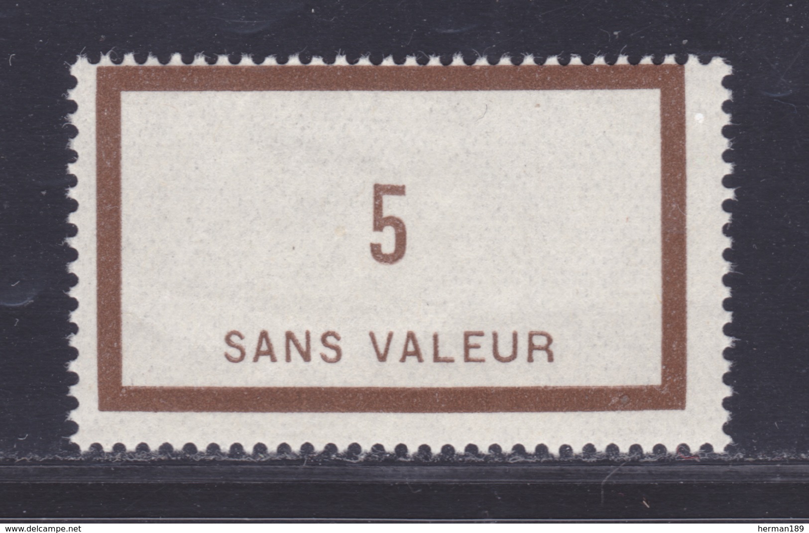 FRANCE FICTIF N°  F20 ** MNH Timbre Neuf Sans Charnière, TB - Fictifs