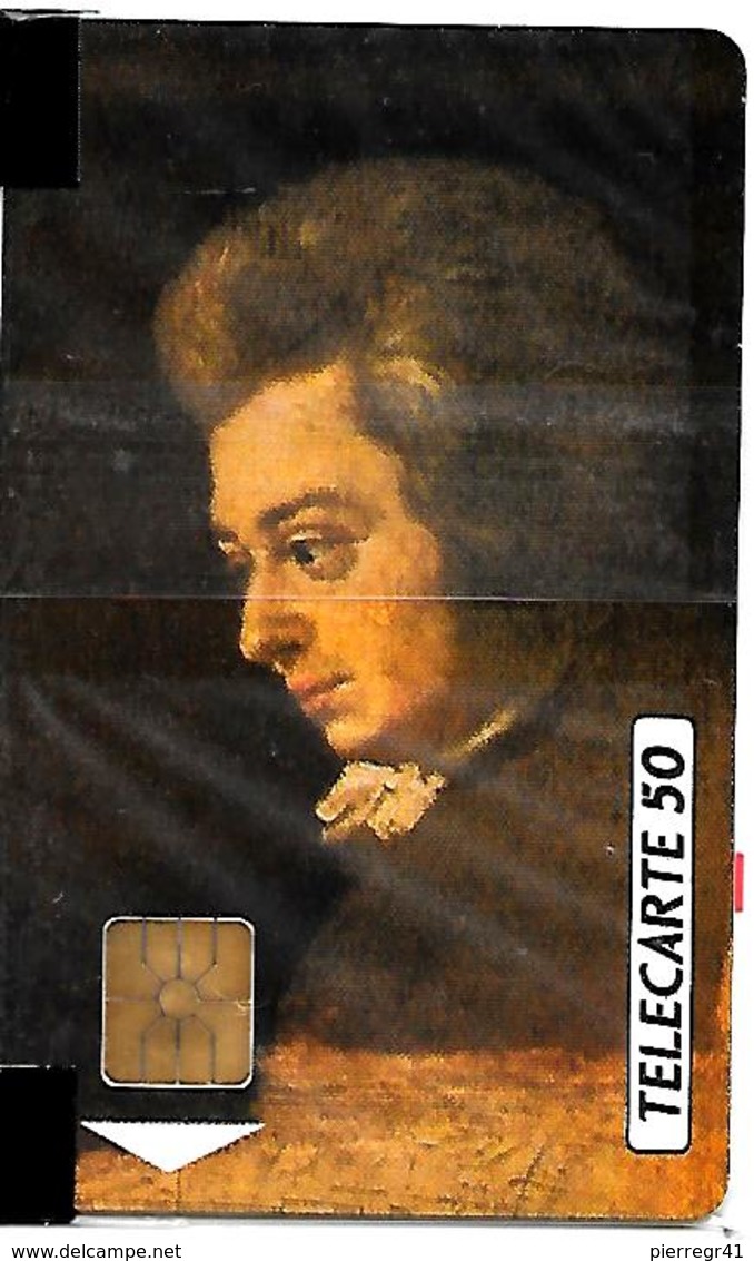 CARTE-n-PUBLIC-F155 .V4-50U-05/91-GEMA-MOZART -V° Texte Violet-NSB-TBE - 1991