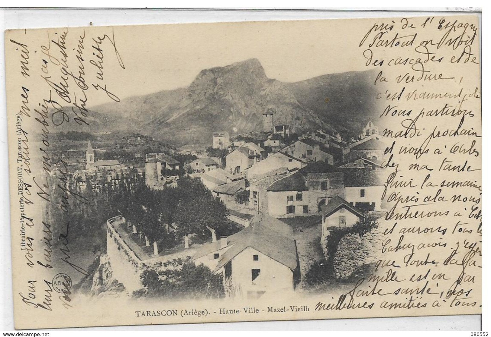 09 LOT 1 de 8 belles cartes de l'Ariège , état extra