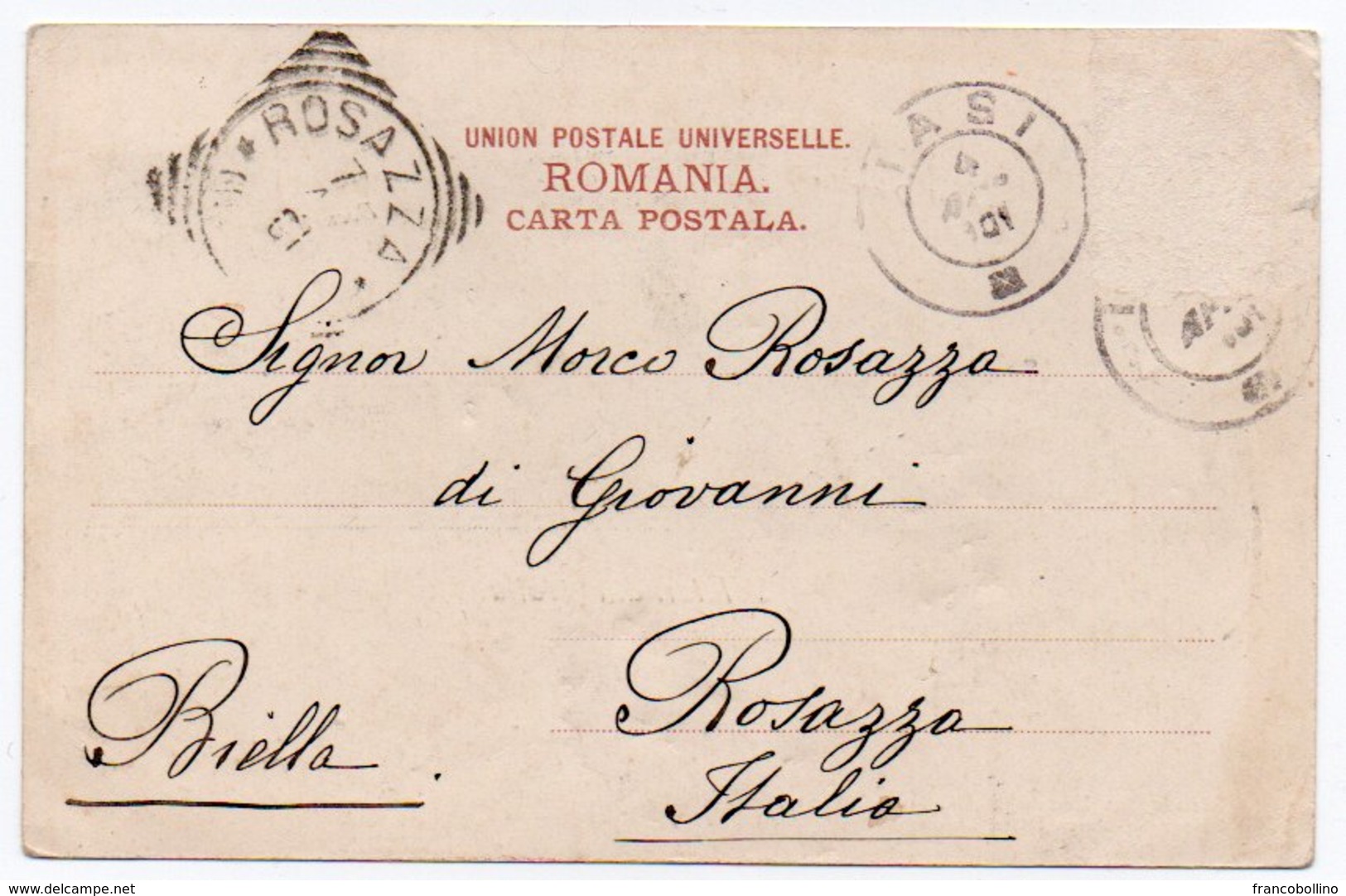 ROMANIA/ROUMANIE - SALUTARI DIN BRAILA - 1901 - Romania