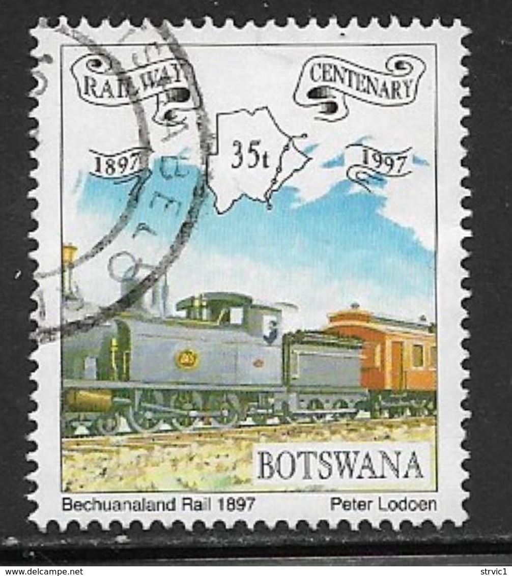 Botswana, Scott # 638 Used Railway Cent., 1997 - Botswana (1966-...)