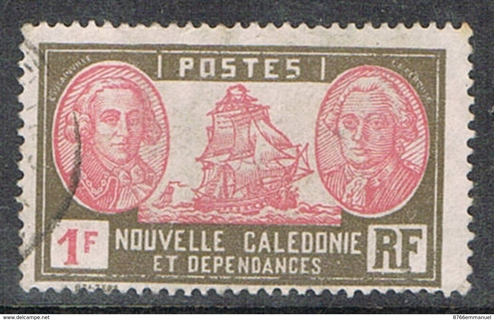 NOUVELLE-CALEDONIE N°154 - Used Stamps