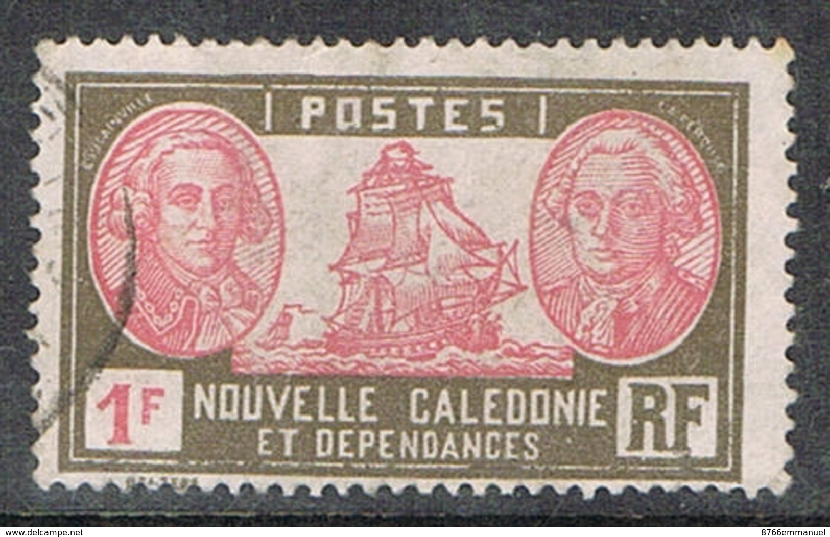 NOUVELLE-CALEDONIE N°154 - Usados