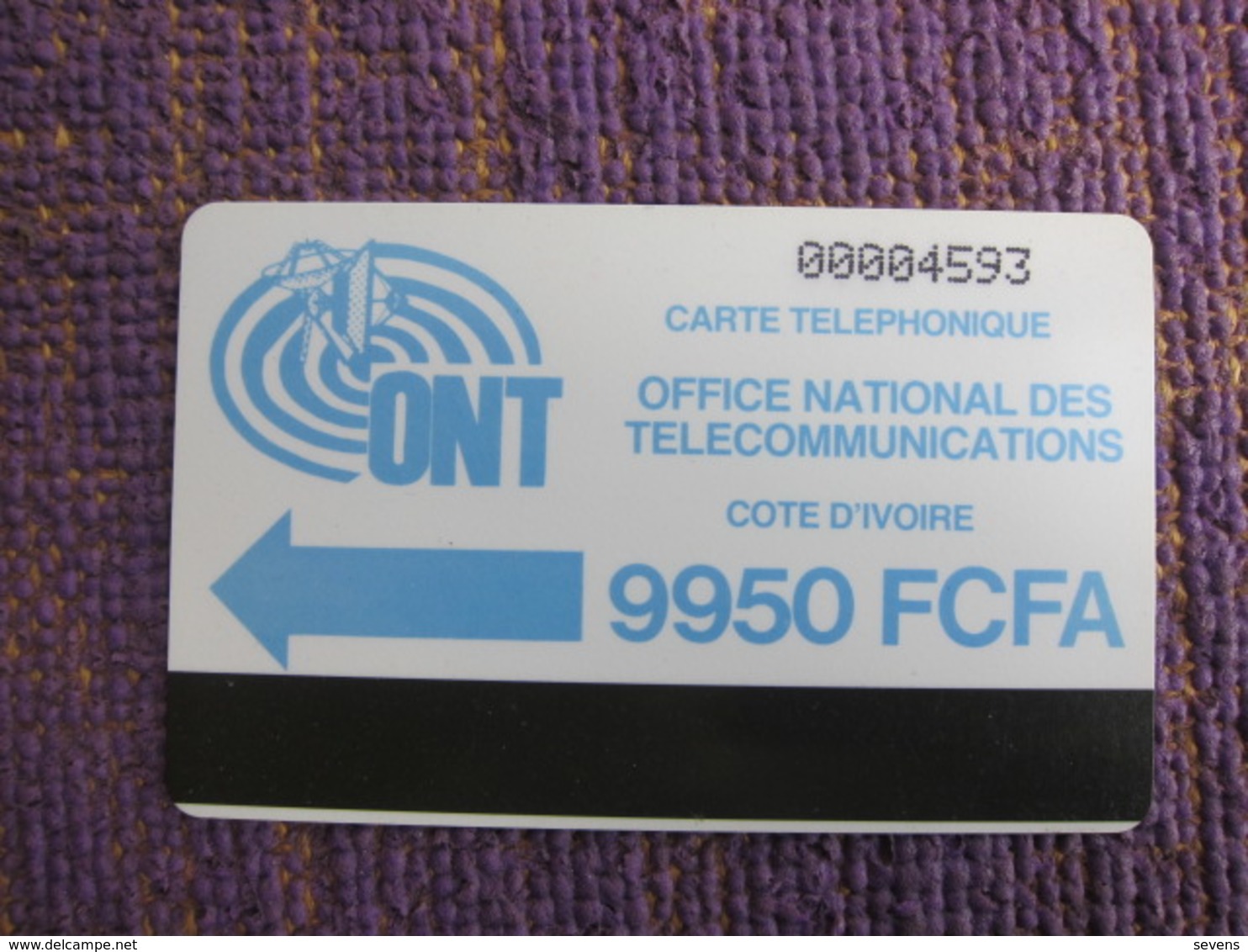 IVC-04 ONT Logo,used - Côte D'Ivoire