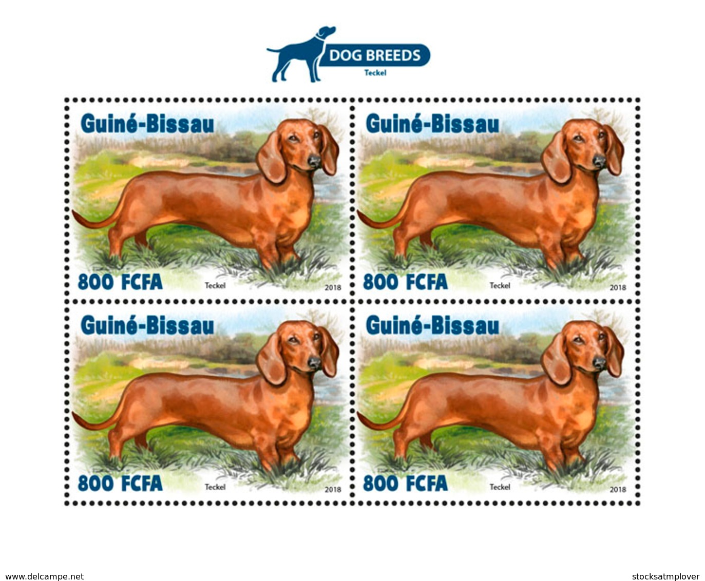 Guinea Bissau  2018  Dogs Fauna  S201811 - Guinea-Bissau