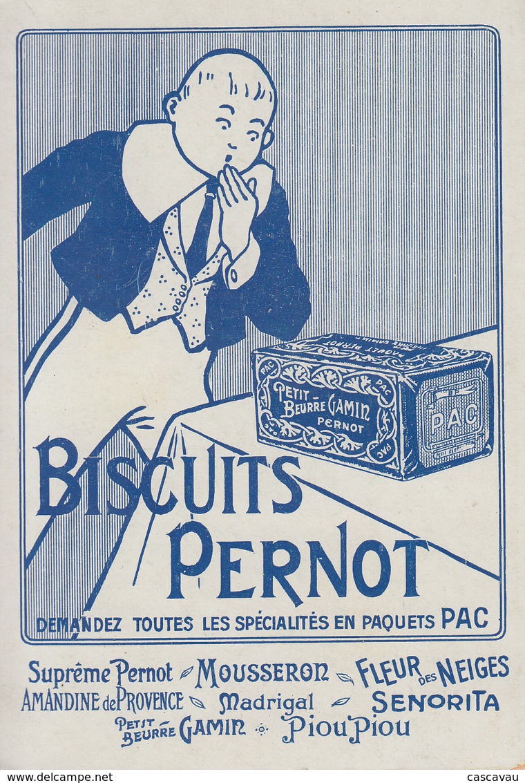 Chromo   BISCUITS  PERNOT   Argent   ESPAGNE - Pernot