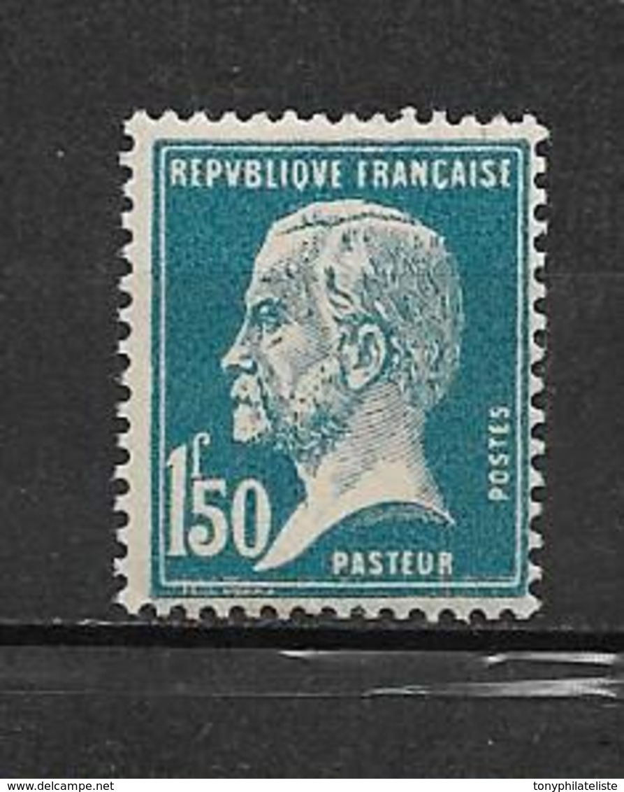 France Type Pasteur N°181 Neuf ** Parfait Cote 25€ - 1922-26 Pasteur