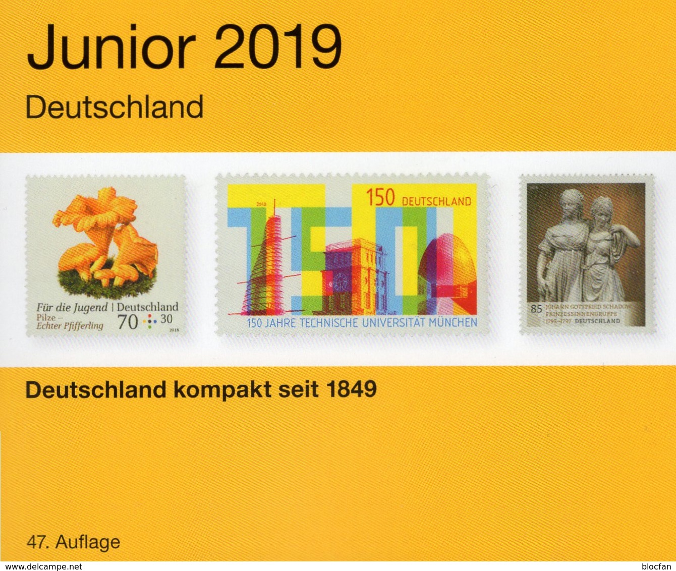 Briefmarken MlCHEL Junior 2019 Neu 10€ Deutschland DR 3.Reich Danzig Saar Berlin SBZ DDR AM BRD ISBN 97839540222588 - Saber