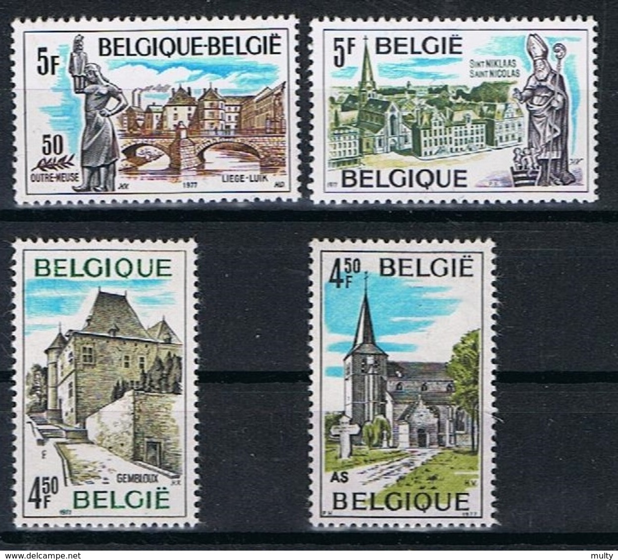 Belgie OCB 1870 / 1873 (**) - Unused Stamps
