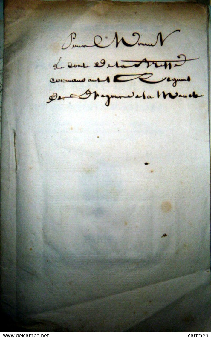 ORDRE ROYAL  DE SAINT LOUIS ET DU MERITE MILITAIRE ASSOCIATION PATERNELLE SEANCE 1821 - Documents