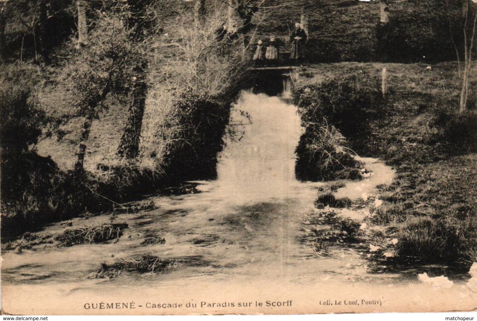 GUEMENE -56- CASCADE DU PARADIS SUR LE SCORFF - Guemene Sur Scorff