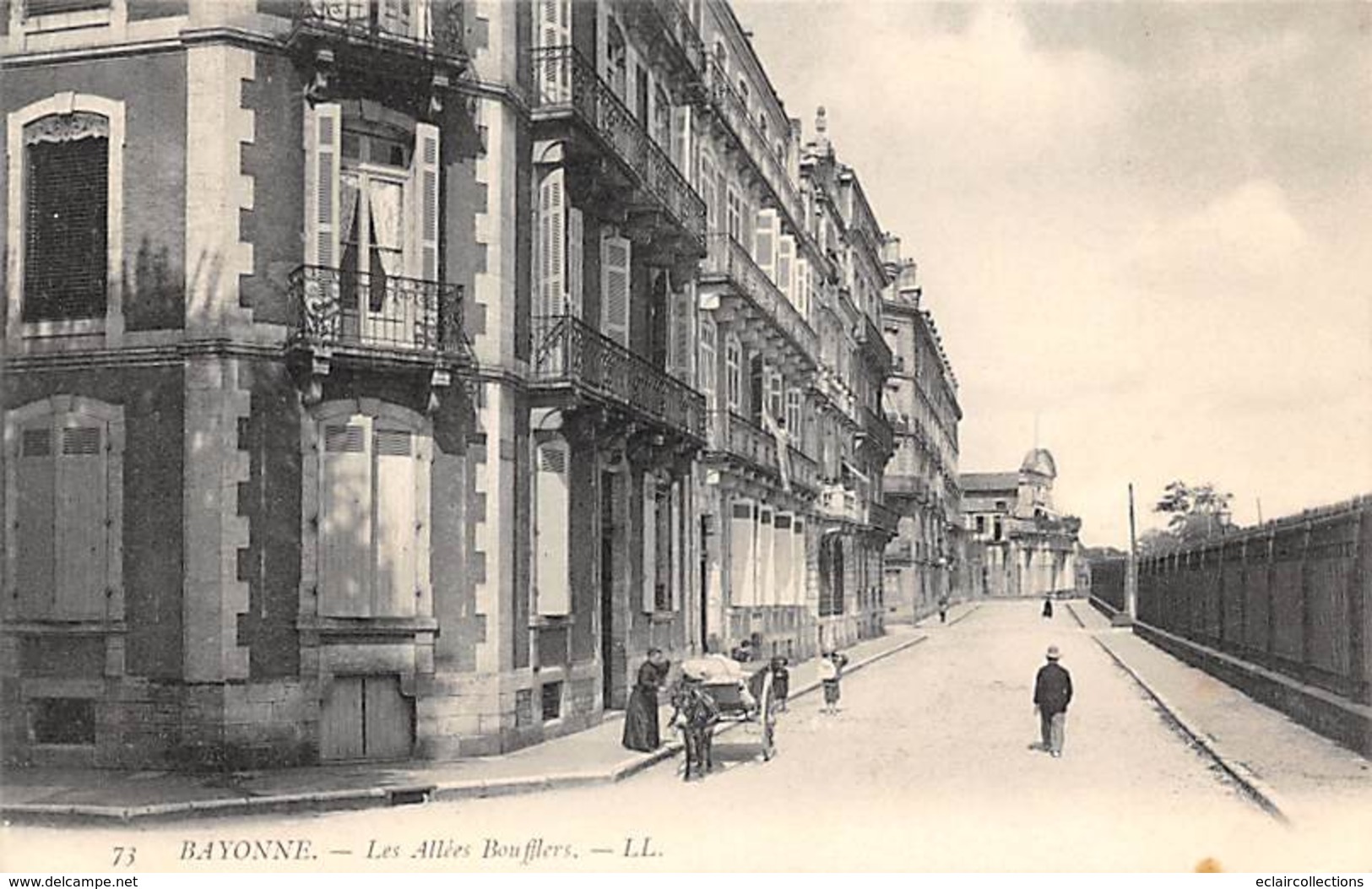 Bayonne        64       Les Allées Boufflers     (voir Scan) - Bayonne