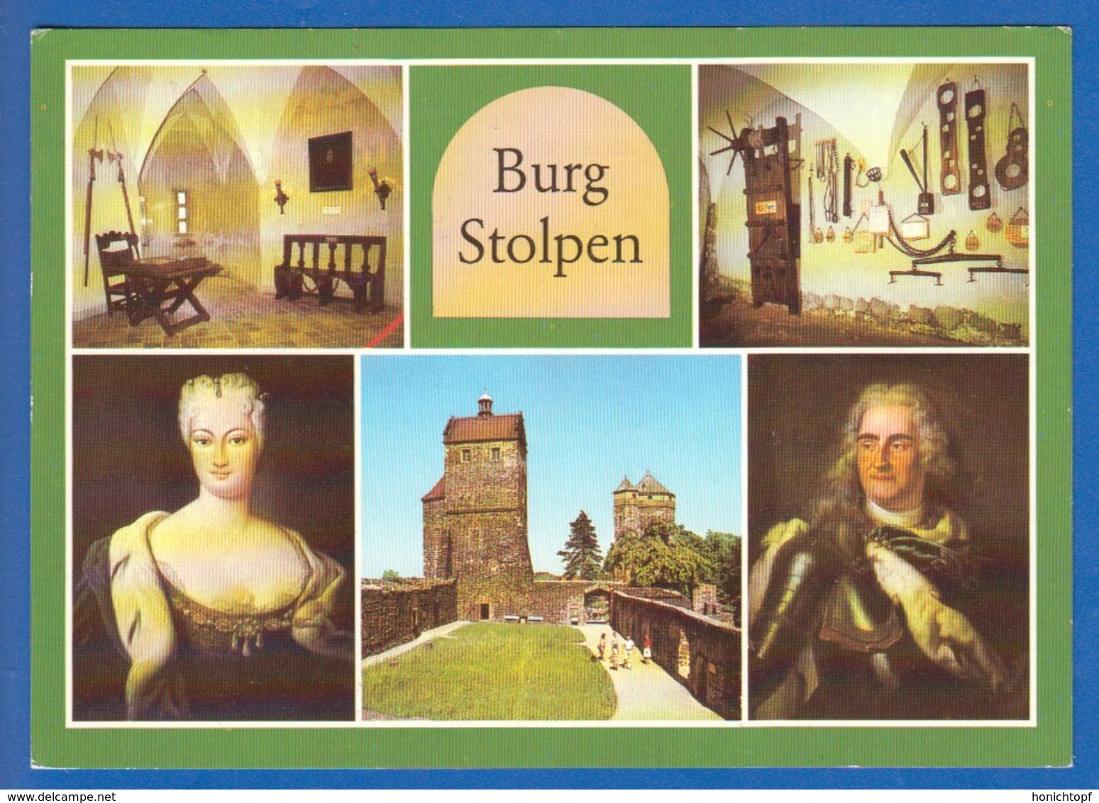 Deutschland; Stolpen; Multibildkarte Burg Stolpen; Bild2 - Stolpen