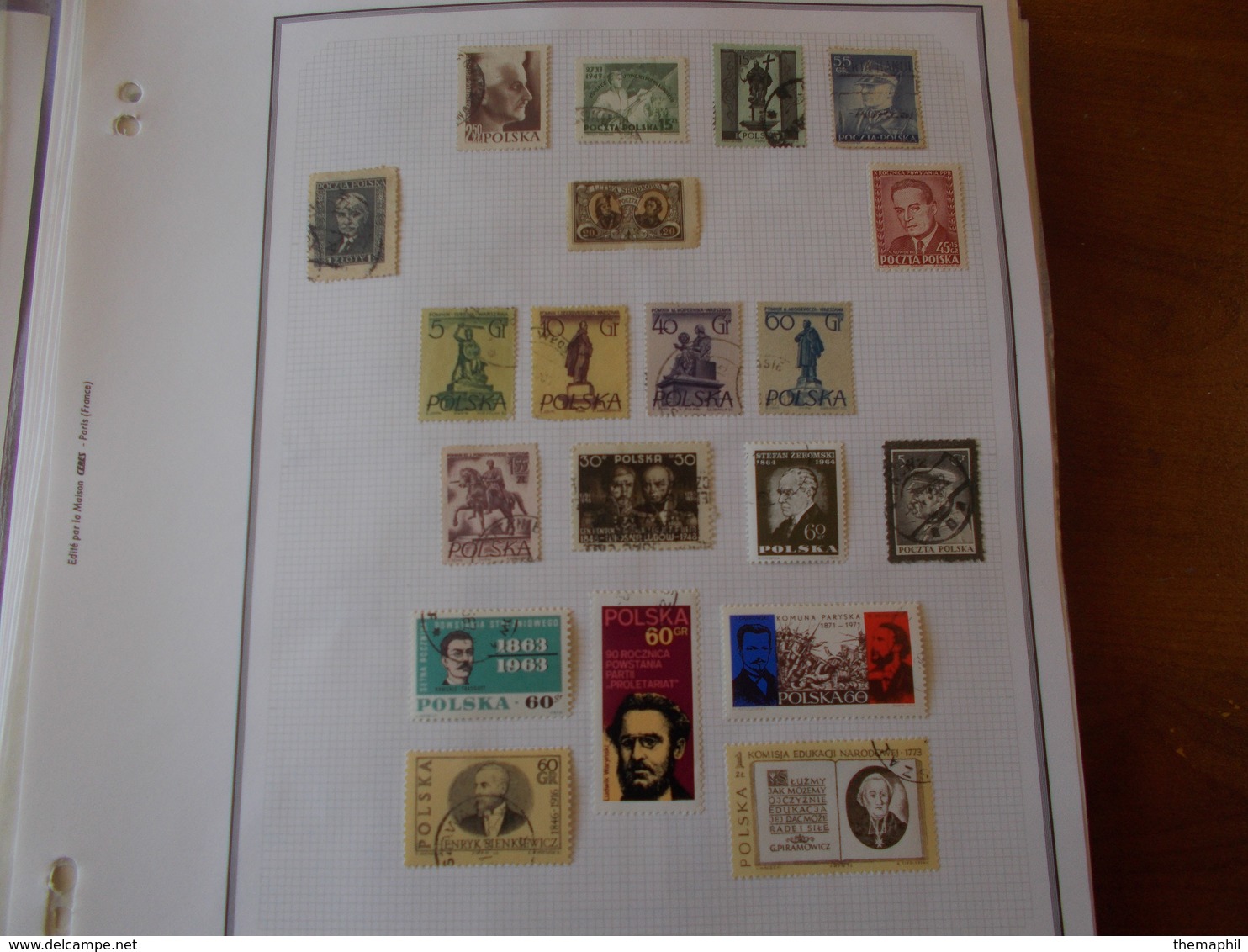 Lot N° 997  POLOGNE Collection Neufs Ou Obl. Sur Page D'albums .. No Paypal - Collections (en Albums)