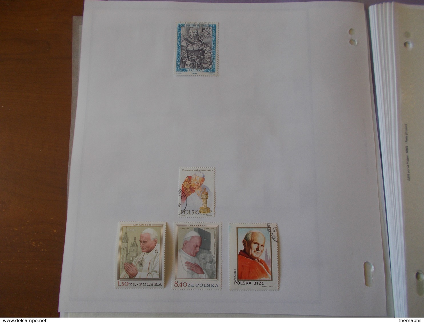 lot n° 997  POLOGNE collection neufs ou obl. sur page d'albums .. no paypal