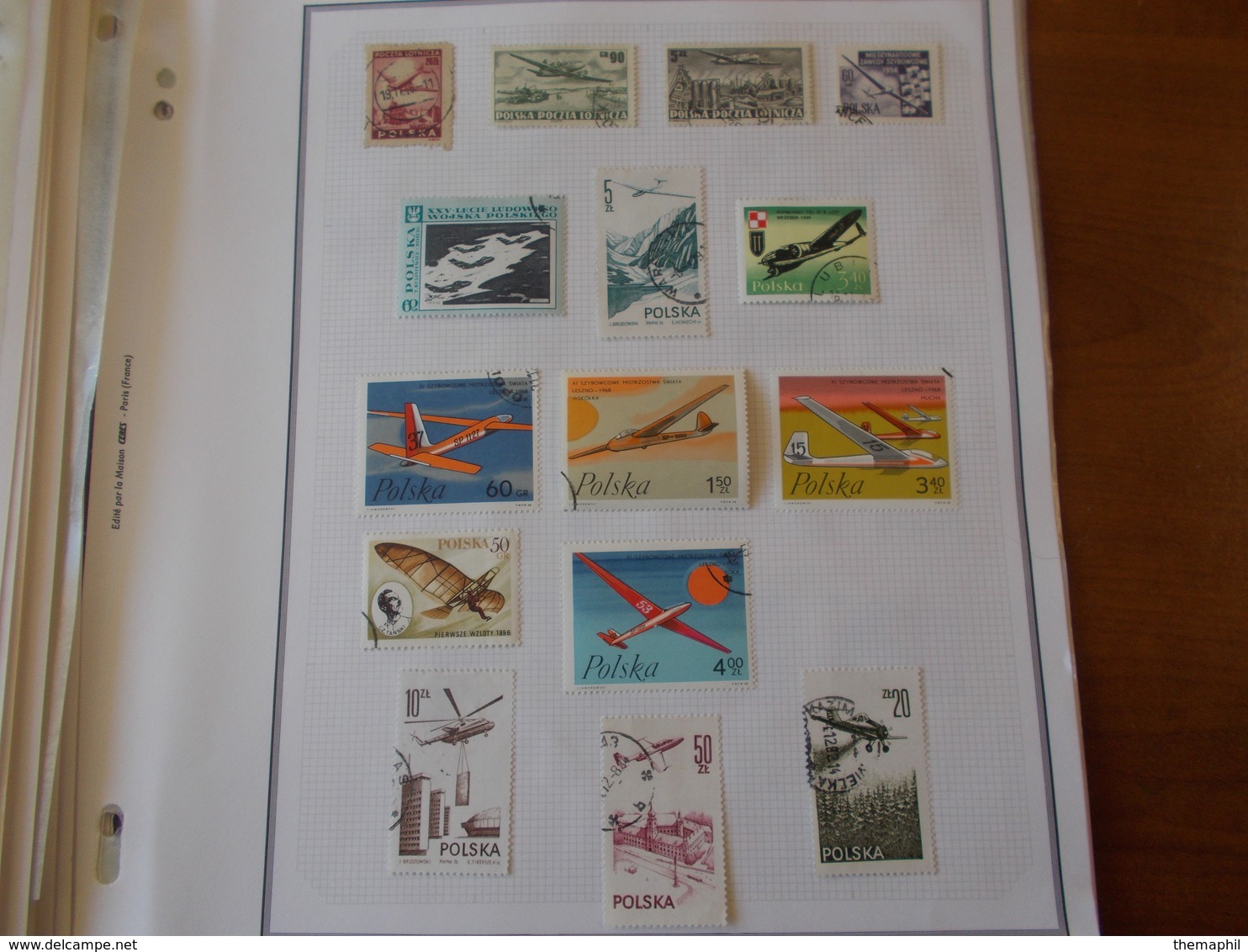 lot n° 997  POLOGNE collection neufs ou obl. sur page d'albums .. no paypal