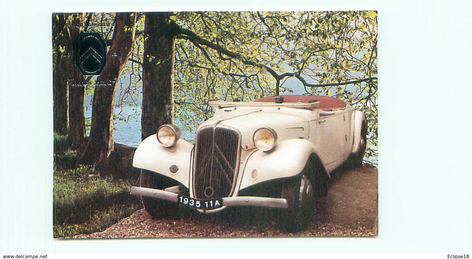 Automobile -  Les Tractions Avant Citroen Cabriolet Roadster 1935 Modele 11 A    W 244 - Voitures De Tourisme