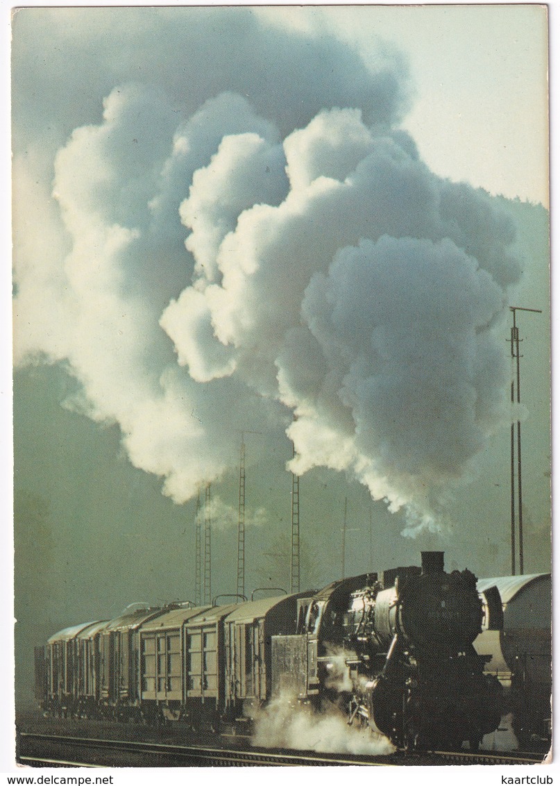 Rangierdienst, Eine Lok Der Baureihe 50 Des Bw Ulm, Aufgenommen Im Juni 1974 In Blaubeuren - Treinen