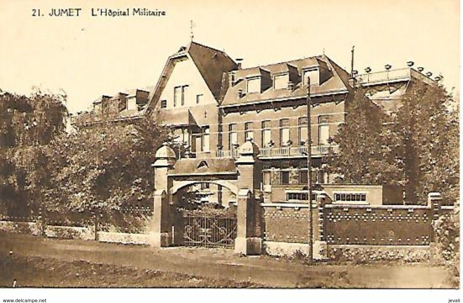 CPA / AK / PK  -  JUMET  L' Hôpital  Militaire - Charleroi