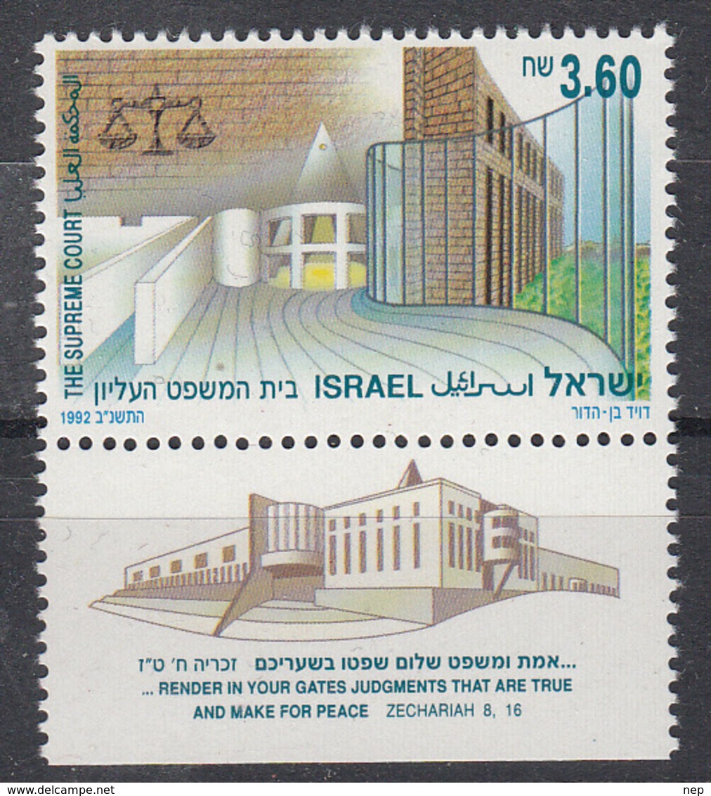 ISRAËL - Philex - 1992 - Nr 1239 - MNH** - Neufs (avec Tabs)